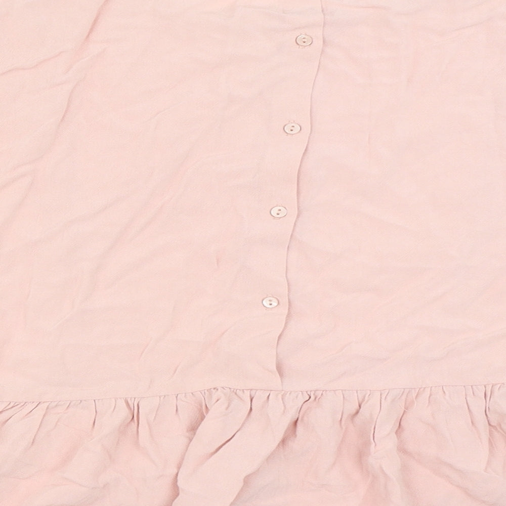 TRF  Womens Pink   Basic Blouse Size S