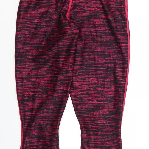 Nike Womens Pink   Cropped Leggings Size S L22.5 in
