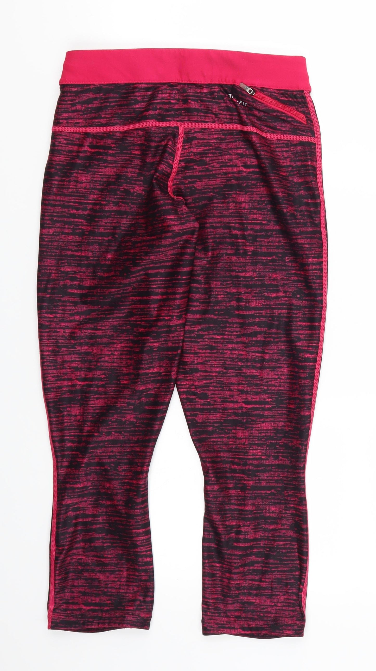 Nike Womens Pink   Cropped Leggings Size S L22.5 in