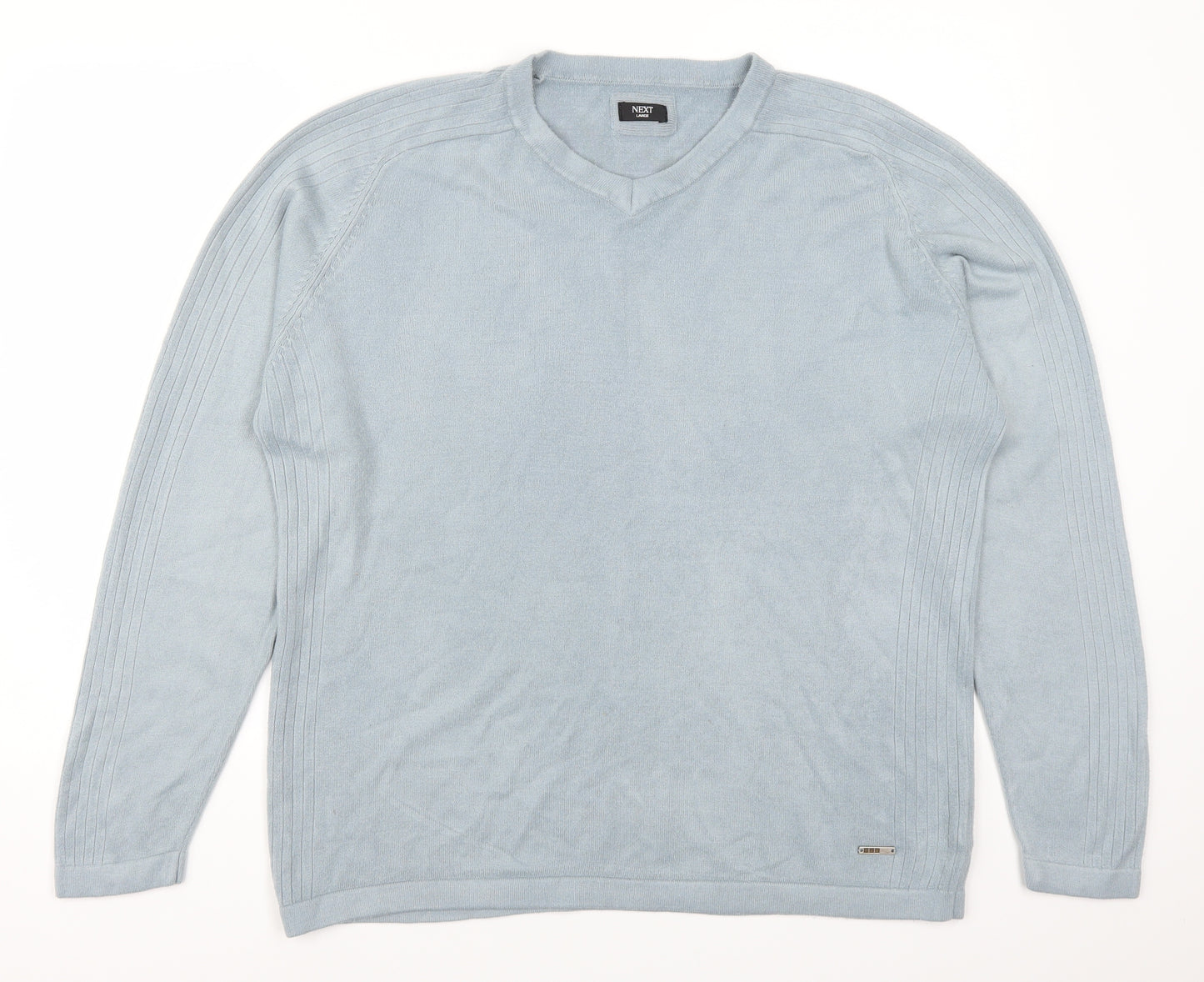 NEXT Mens Blue  Knit Pullover Jumper Size L