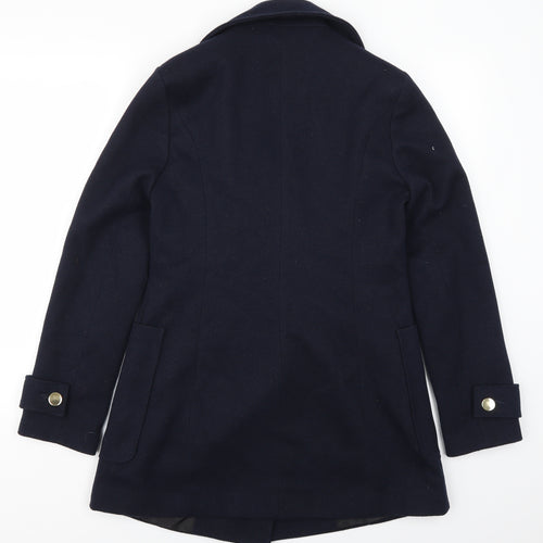 Papaya Womens Blue   Pea Coat Coat Size 10