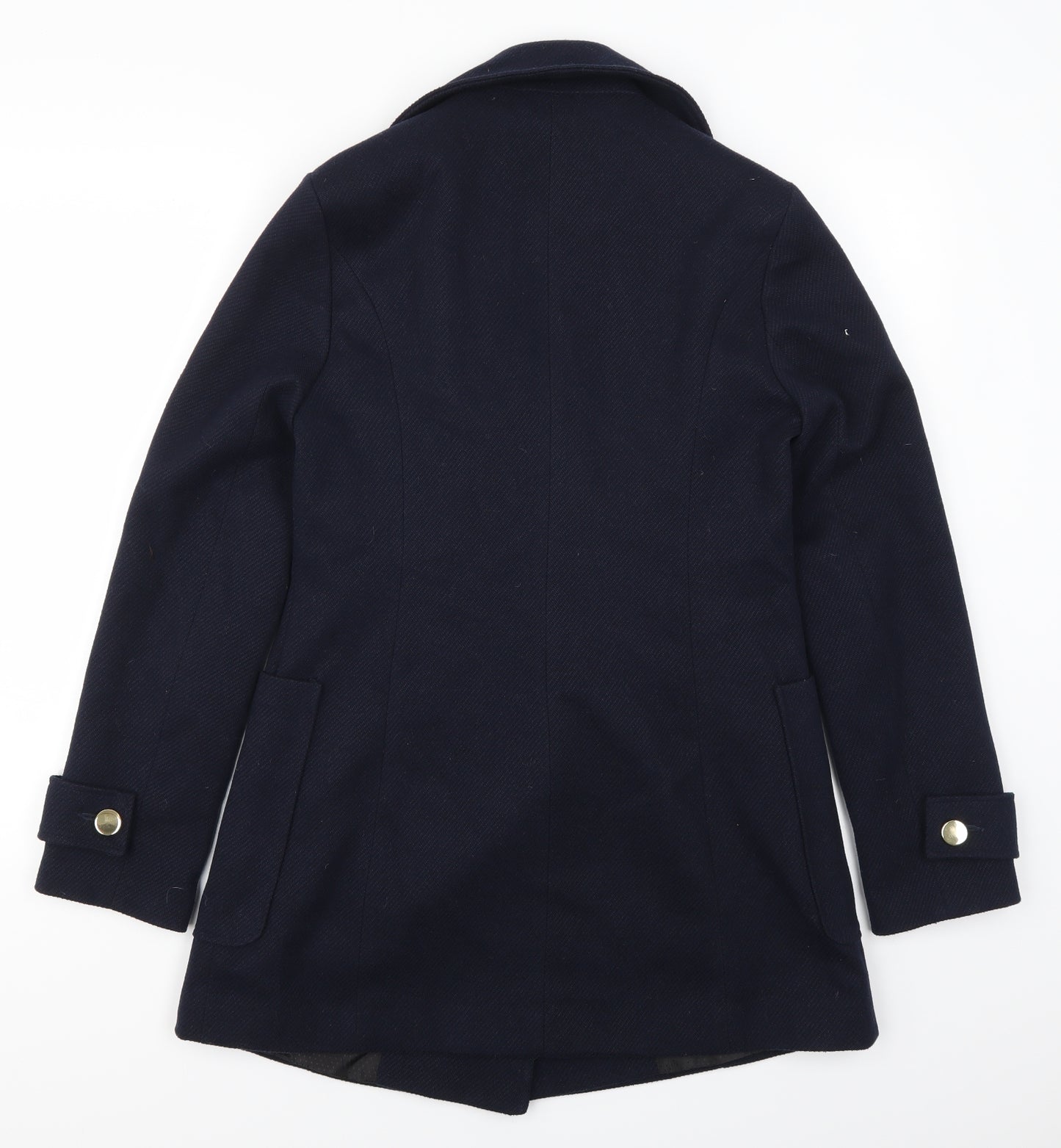 Papaya Womens Blue   Pea Coat Coat Size 10