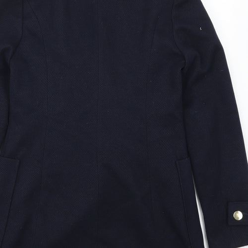 Papaya Womens Blue   Pea Coat Coat Size 10