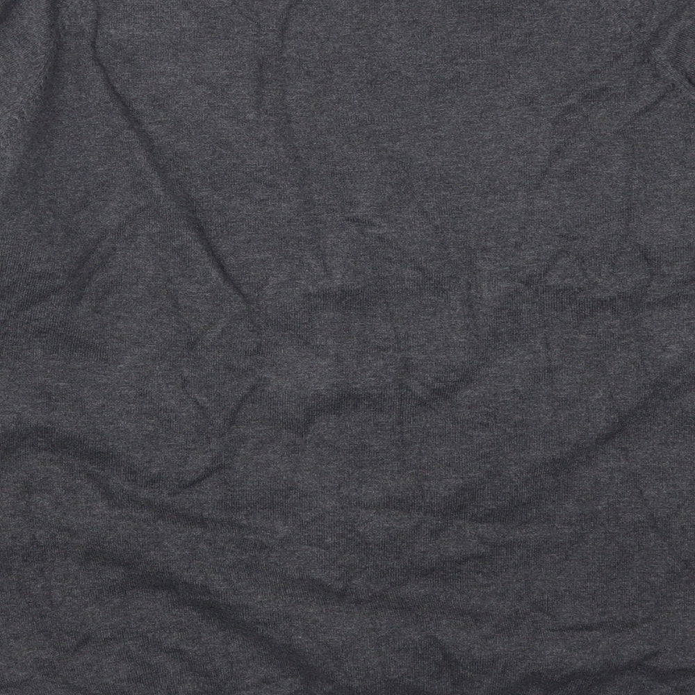 Cedarwood State Mens Grey   Henley Jumper Size L