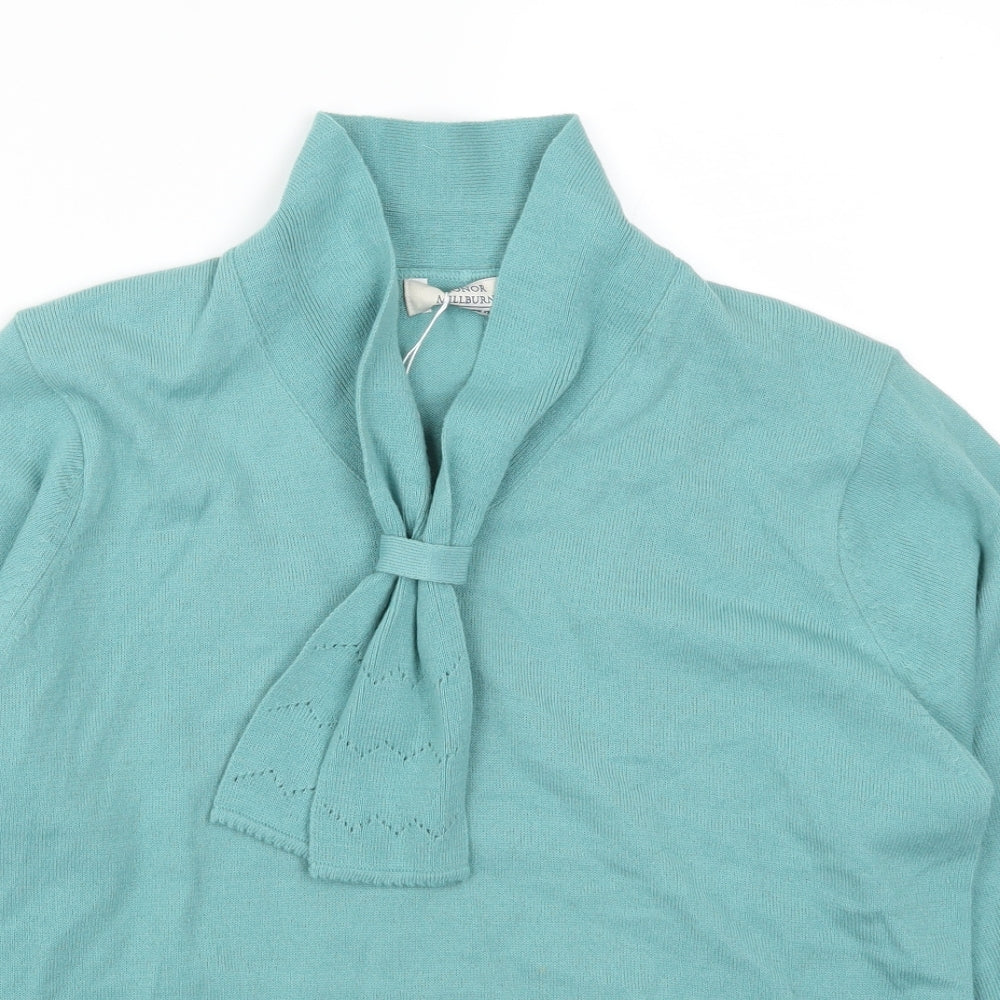 Honor MilLburn Womens Blue   Pullover Jumper Size 14