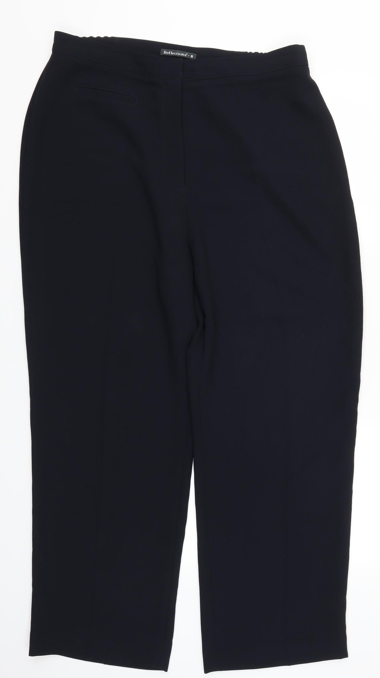 Reflections Womens Blue   Trousers  Size 18 L29 in