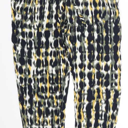 Marks and Spencer Womens Yellow   Trousers  Size 14 L26 in - Abstract