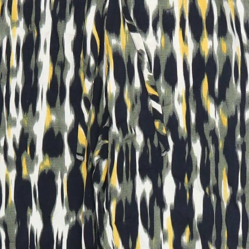 Marks and Spencer Womens Yellow   Trousers  Size 14 L26 in - Abstract