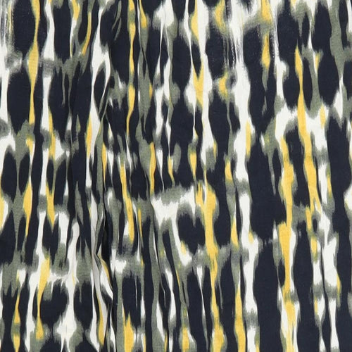 Marks and Spencer Womens Yellow   Trousers  Size 14 L26 in - Abstract