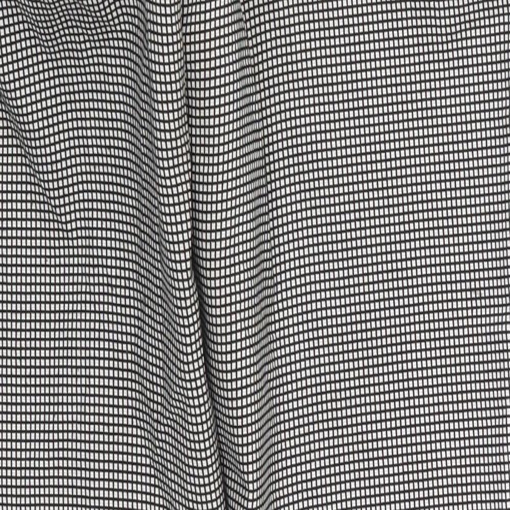 Uniqlo Womens Grey Check  Trousers  Size 26 L28 in
