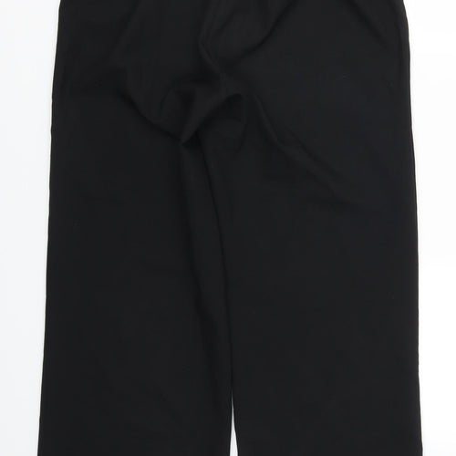 Evans Womens Black   Trousers  Size 14 L27 in