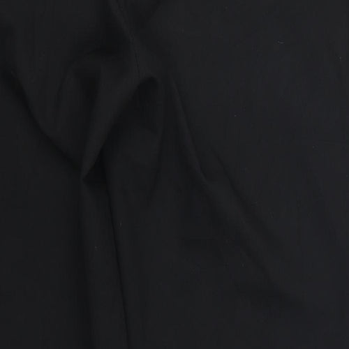 Evans Womens Black   Trousers  Size 14 L27 in