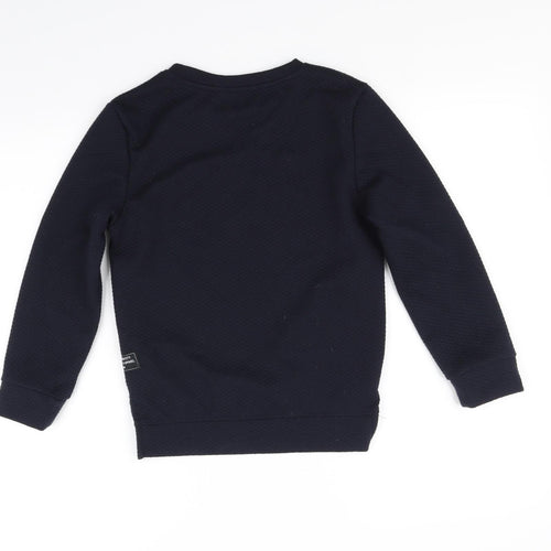 Primark Girls Blue   Pullover Jumper Size 8-9 Years