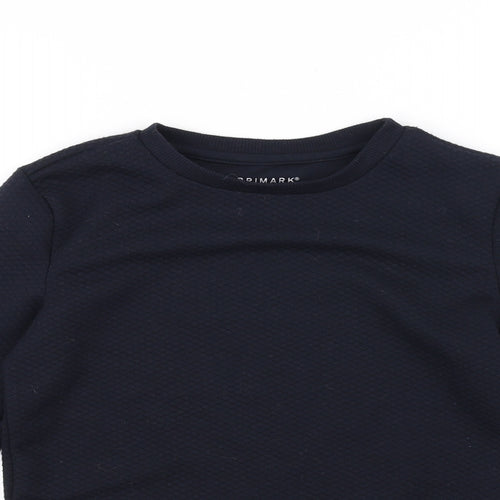 Primark Girls Blue   Pullover Jumper Size 8-9 Years