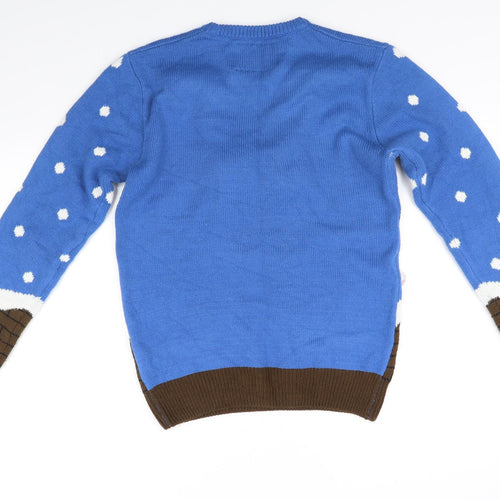 cedarwood state Womens Blue   Pullover Jumper Size S