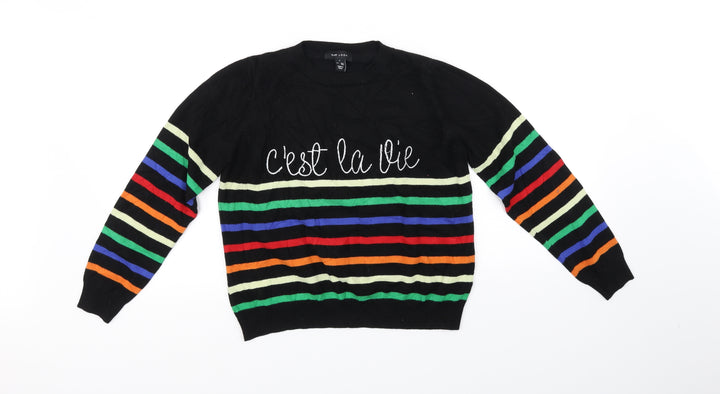 New Look Womens Black   Pullover Jumper Size S