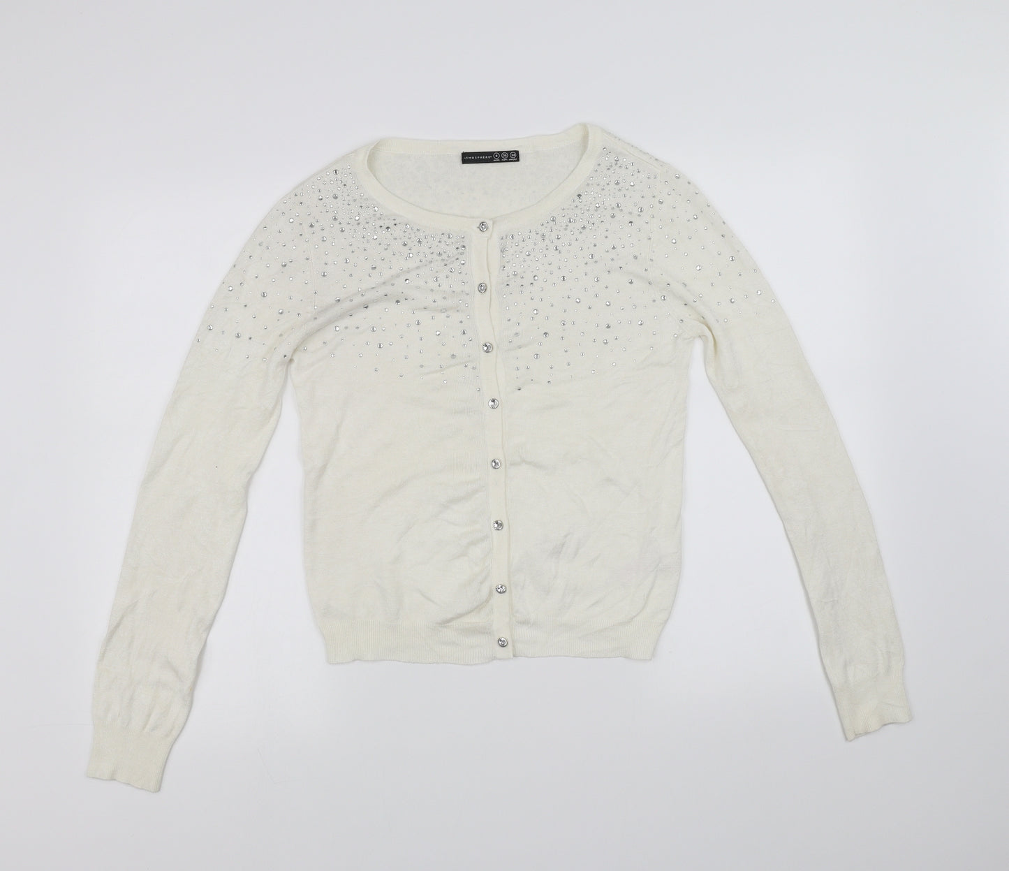 Atmosphere Womens Silver   Pullover Jumper Size 8