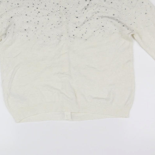 Atmosphere Womens Silver   Pullover Jumper Size 8