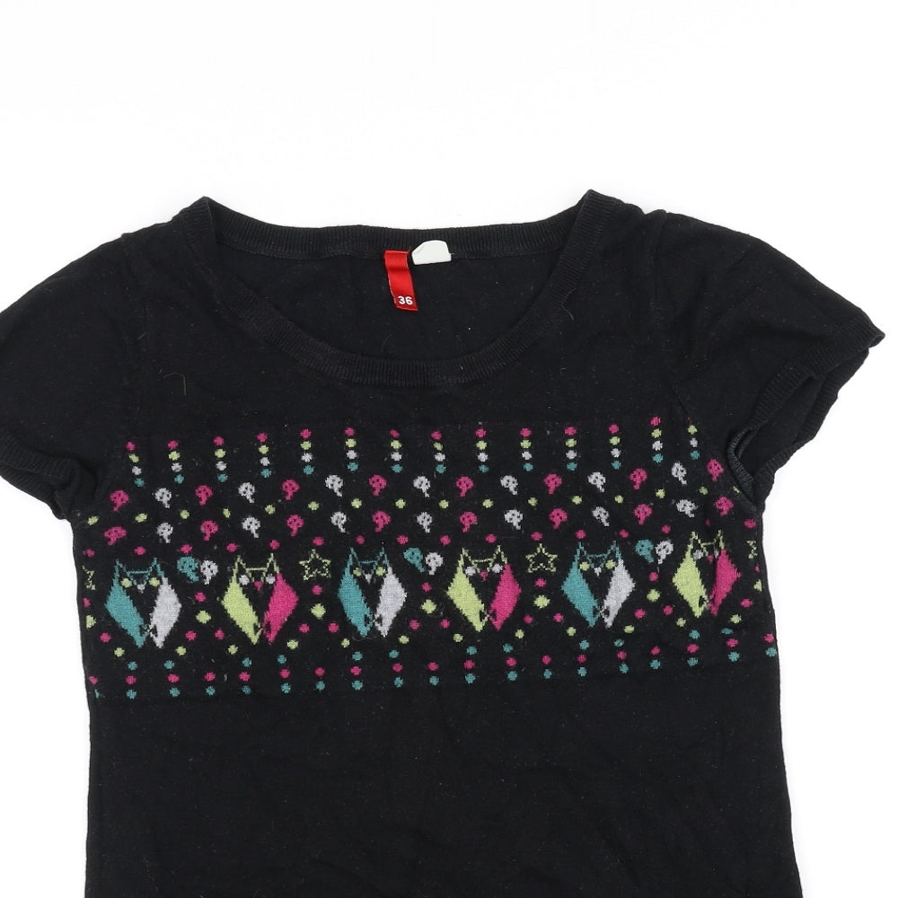 Divided Womens Black   Fit & Flare  Size 6