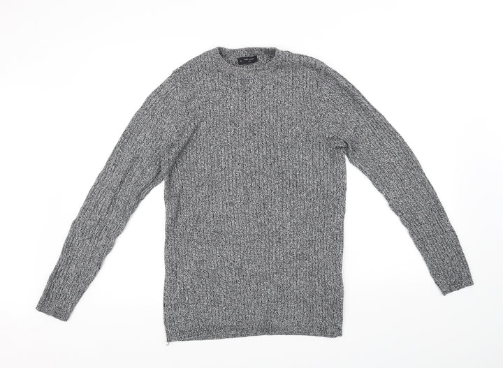 New Look Womens Grey   Pullover Jumper Size S