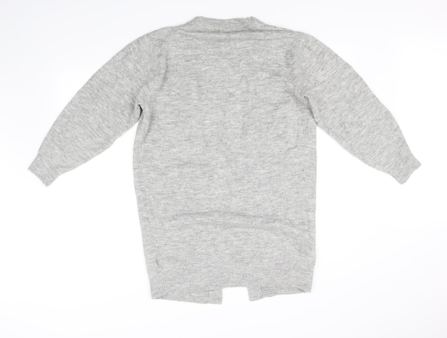 H&M Womens Grey   Cardigan Jumper Size XS