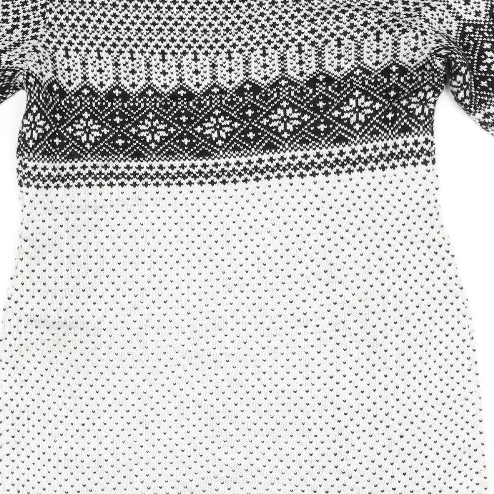 F&F Womens White   Fit & Flare  Size 12
