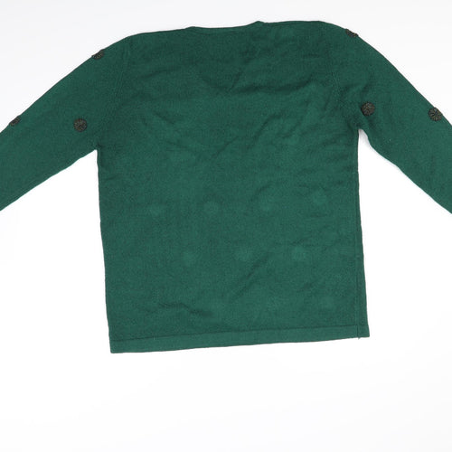 Country Casuals Womens Green   Pullover Jumper Size M