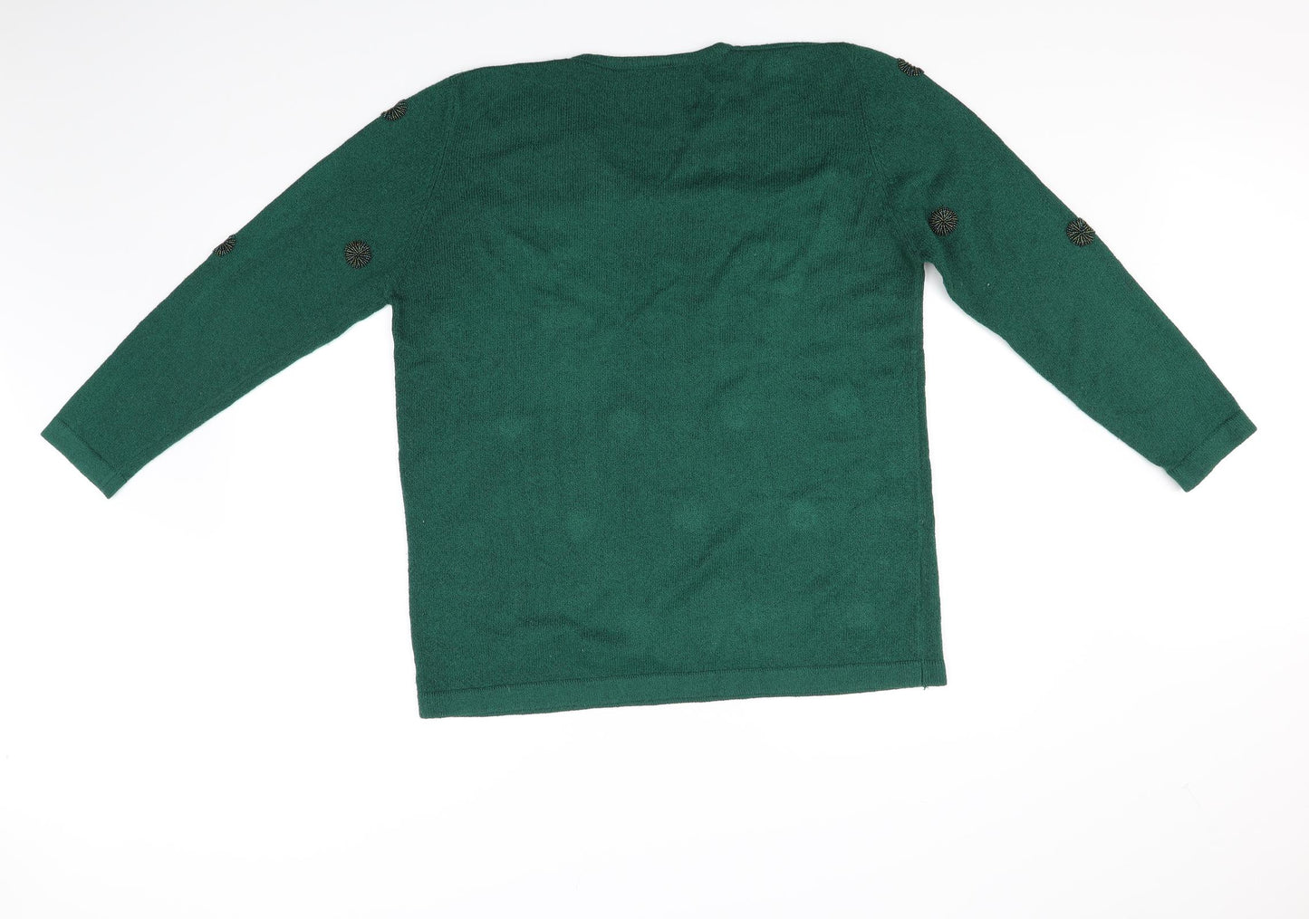 Country Casuals Womens Green   Pullover Jumper Size M