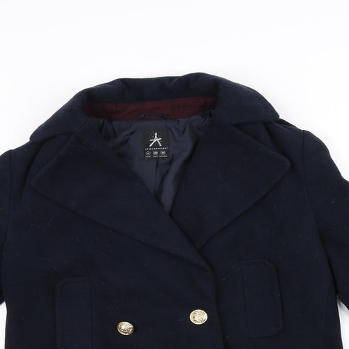 Atmosphere Womens Blue   Jacket Coat Size 8