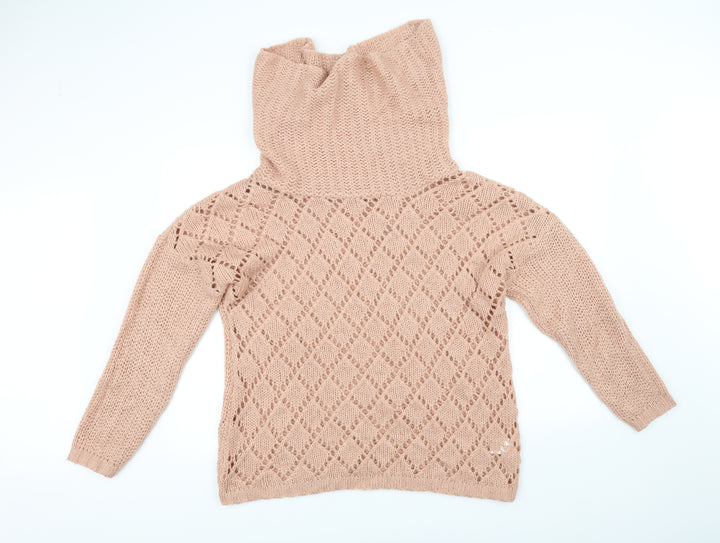 Brave Soul Womens Pink   Pullover Jumper Size M