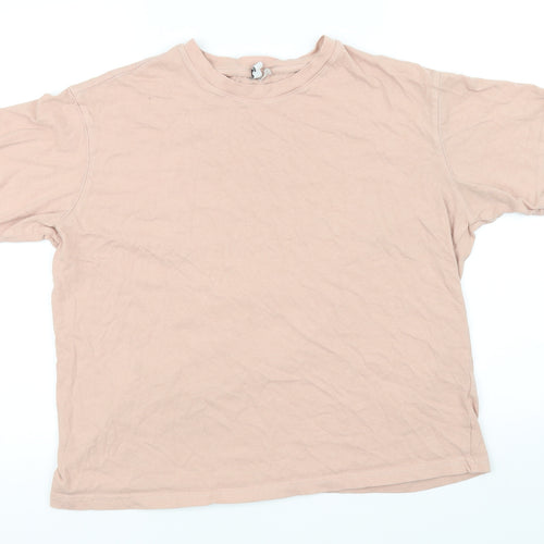 Divided Womens Pink   Basic T-Shirt Size S