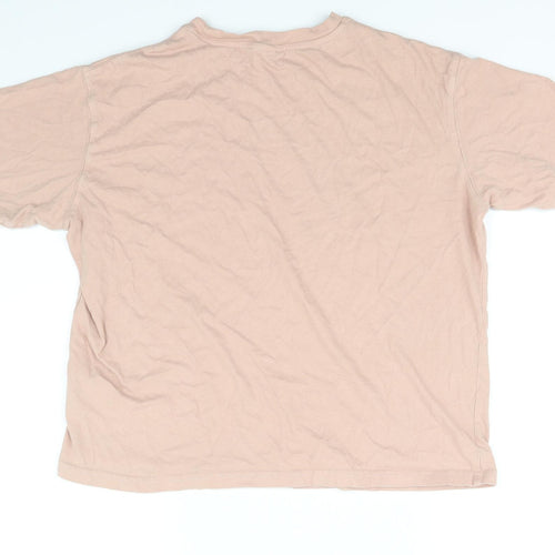 Divided Womens Pink   Basic T-Shirt Size S
