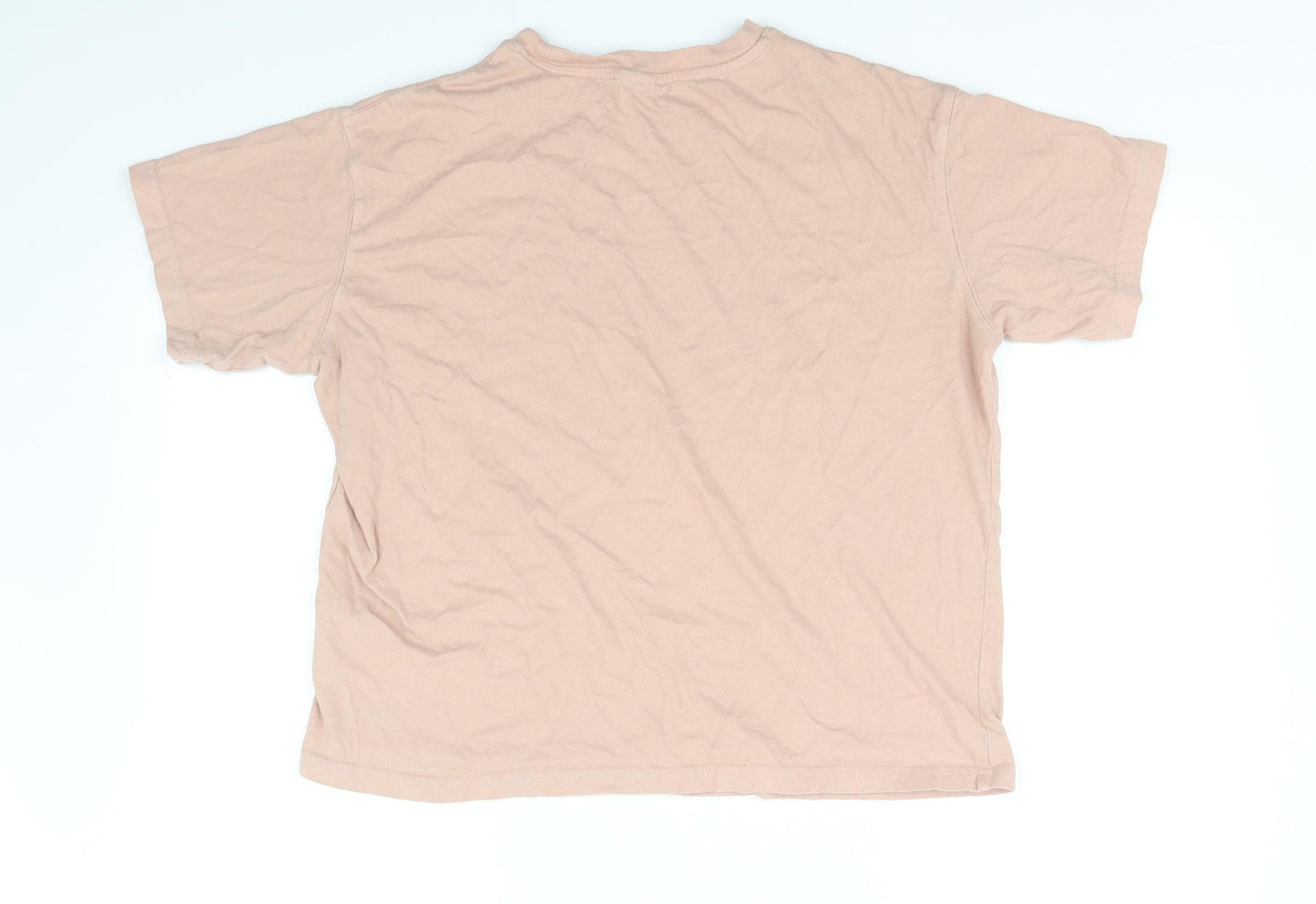 Divided Womens Pink   Basic T-Shirt Size S