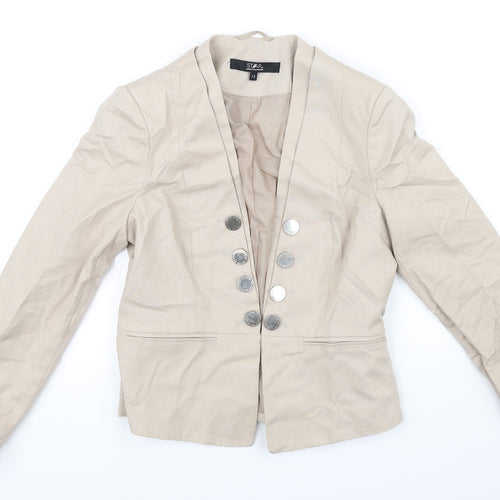 Julie mcdonald Womens Beige   Jacket  Size 12