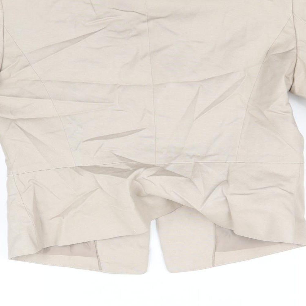 Julie mcdonald Womens Beige   Jacket  Size 12
