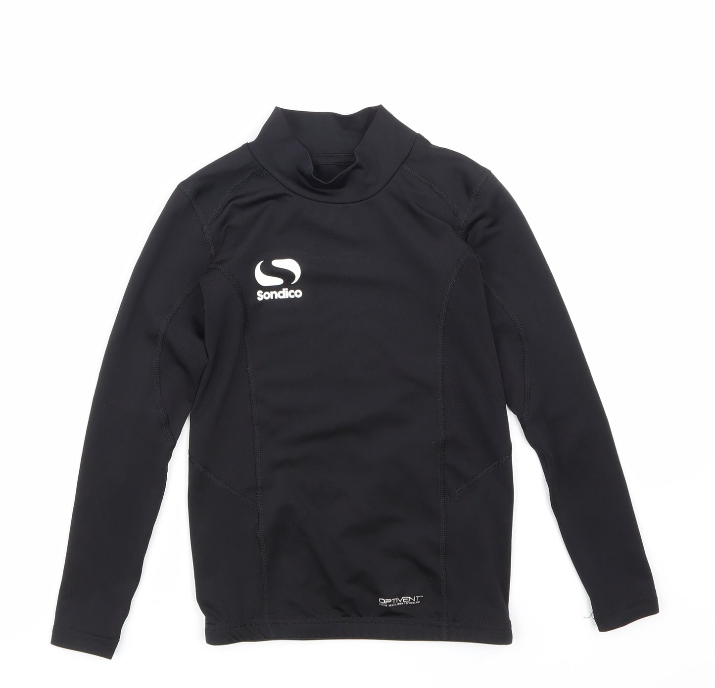 Sondico Boys Black   Basic T-Shirt Size 7-8 Years