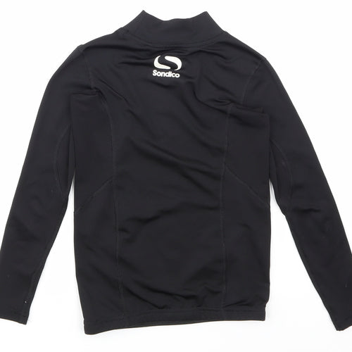 Sondico Boys Black   Basic T-Shirt Size 7-8 Years
