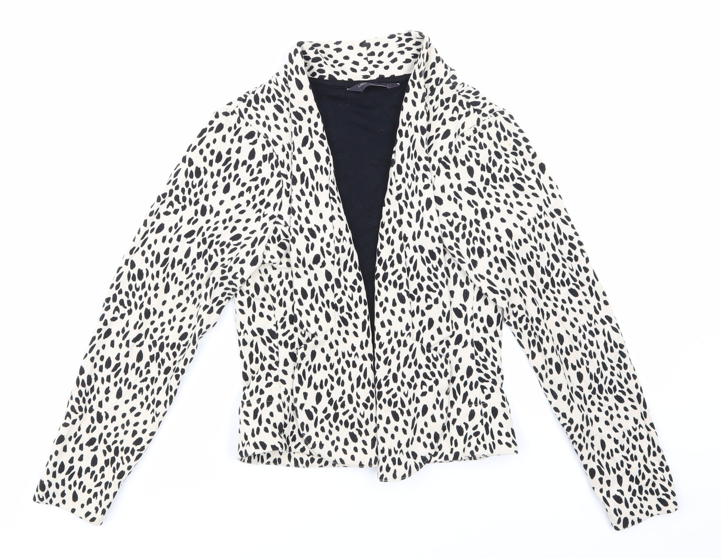 Marks and Spencer Womens Brown Animal Print  Jacket Blazer Size 8