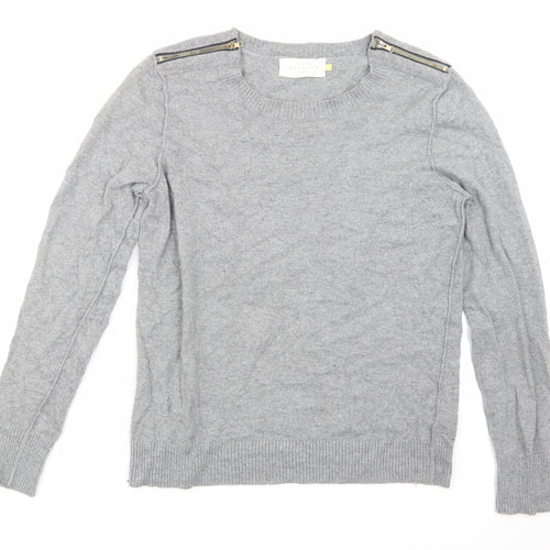 Weekend Womens Grey   Basic T-Shirt Size 12