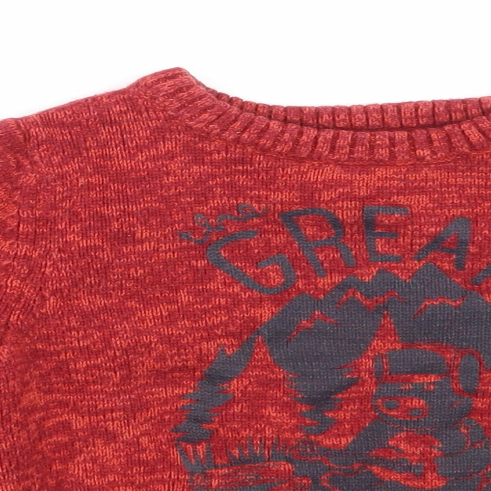 TU Boys Red   Pullover Sweatshirt Size 2-3 Years