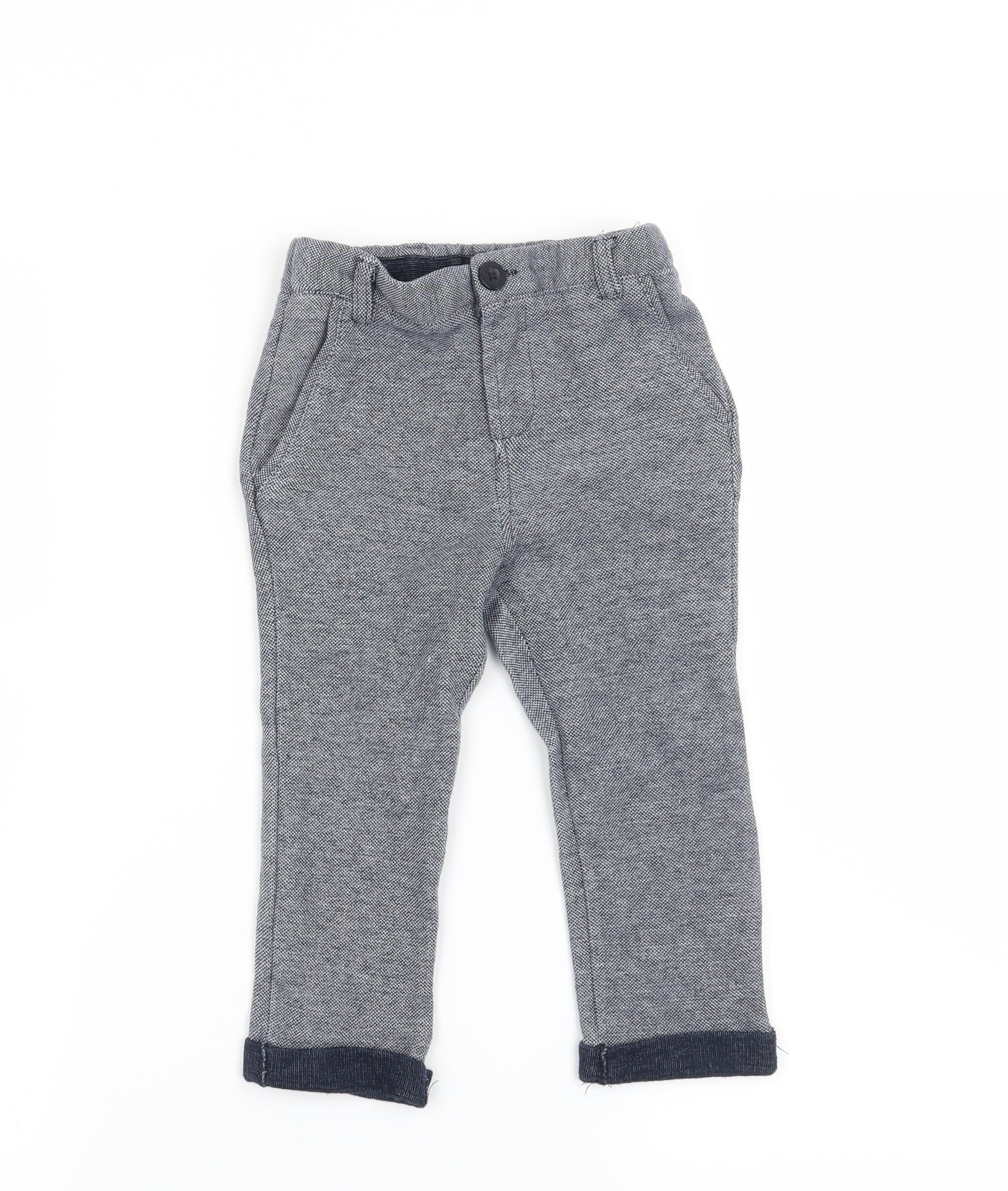 Pep & Co Boys Blue   Capri Trousers Size 12-18 Months