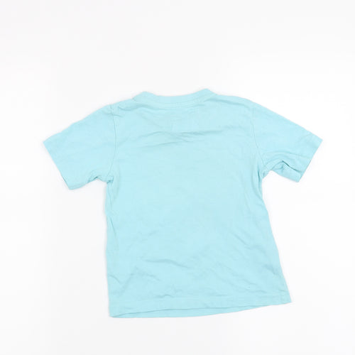 TU Boys Blue   Basic T-Shirt Size 18-24 Months  - Gone Surfin'