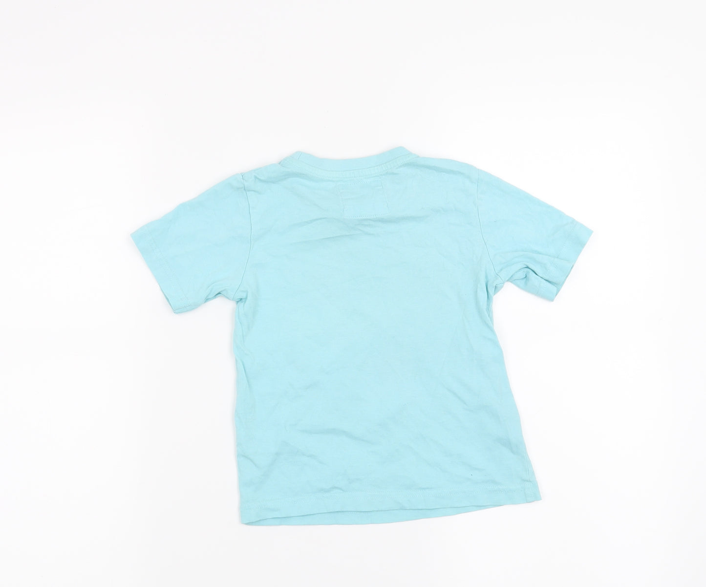 TU Boys Blue   Basic T-Shirt Size 18-24 Months  - Gone Surfin'
