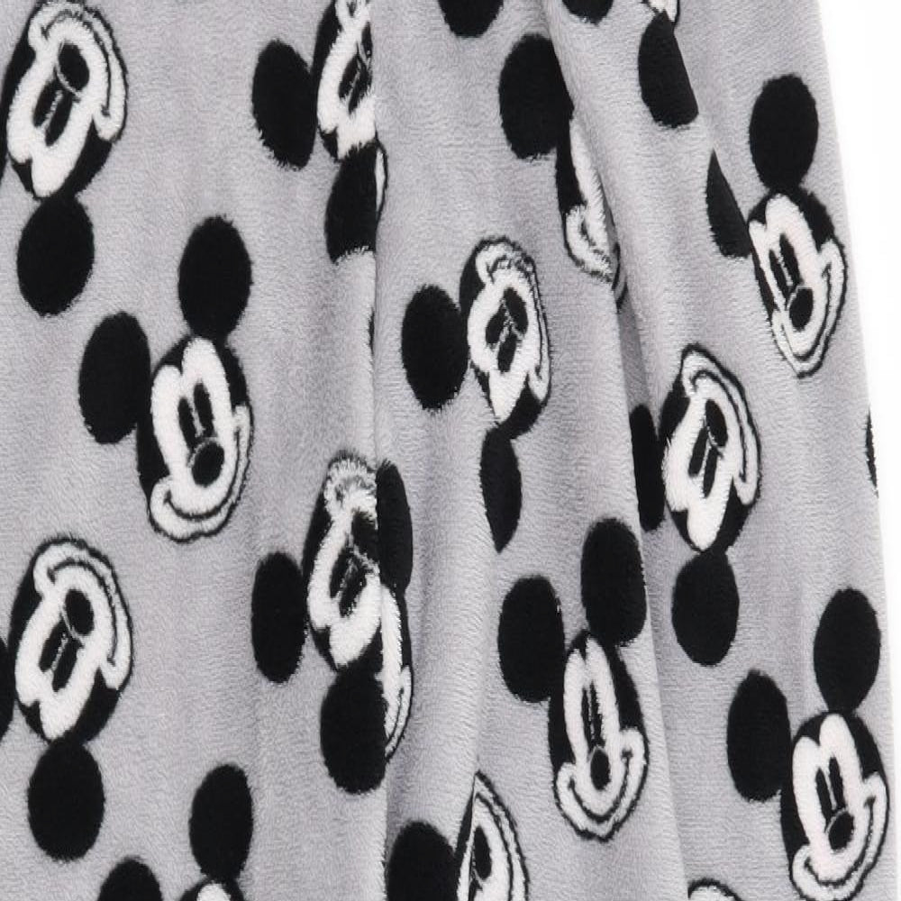 Love To Lounge Womens Grey Solid  Top Pyjama Pants Size 12  - Disney Mickey Mouse