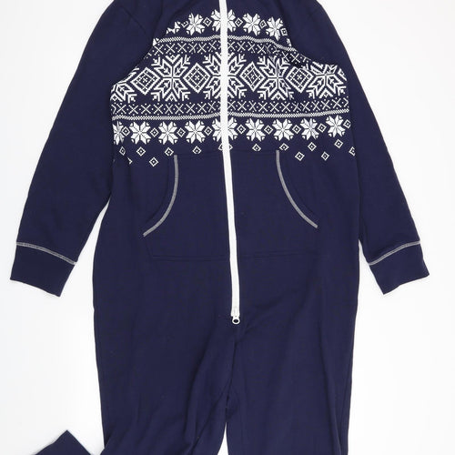 NEXT Mens Blue Solid   One Piece Size L