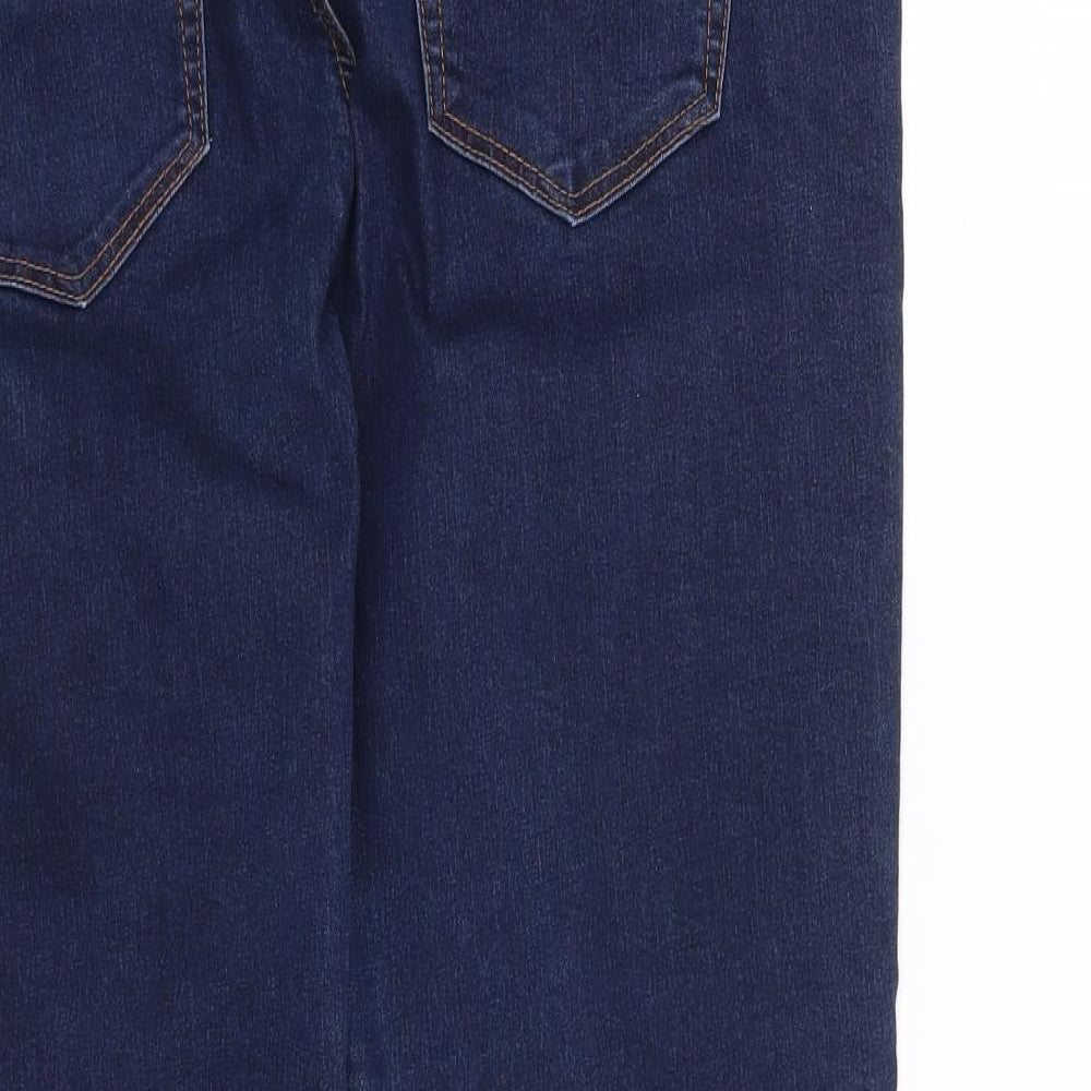George Womens Blue   Straight Jeans Size 16 L26 in