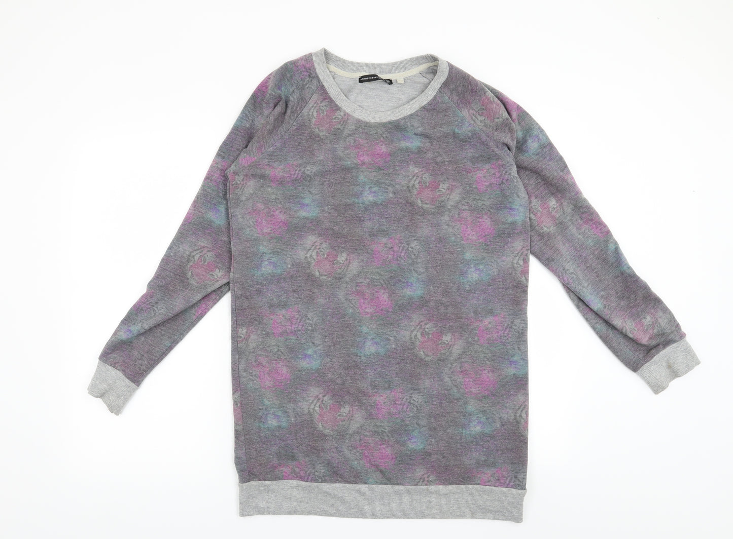 Atmosphere Womens Grey   Pullover Sweatshirt Size 12  - Tiger