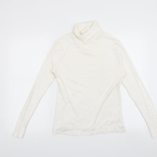 River Island Womens White   Pullover Sweatshirt Size 12