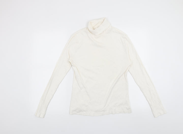 River Island Womens White Pullover Sweatshirt Size 12