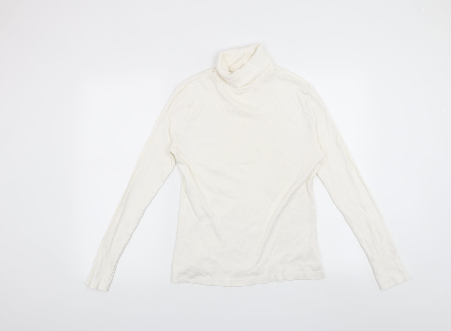 River Island Womens White   Pullover Sweatshirt Size 12